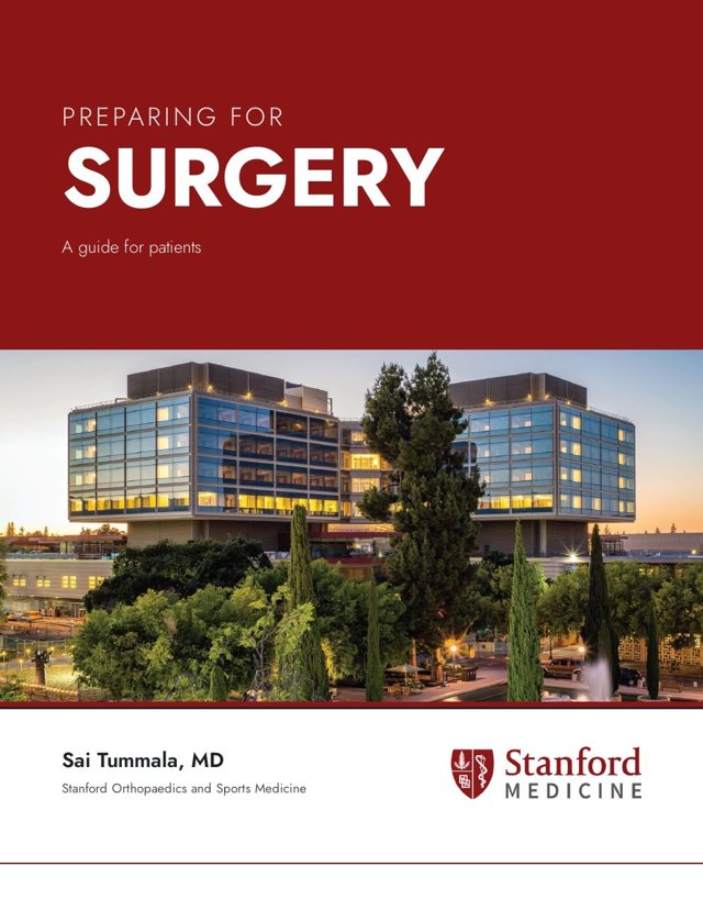 Cover of the Preparing for Surgery Booklet